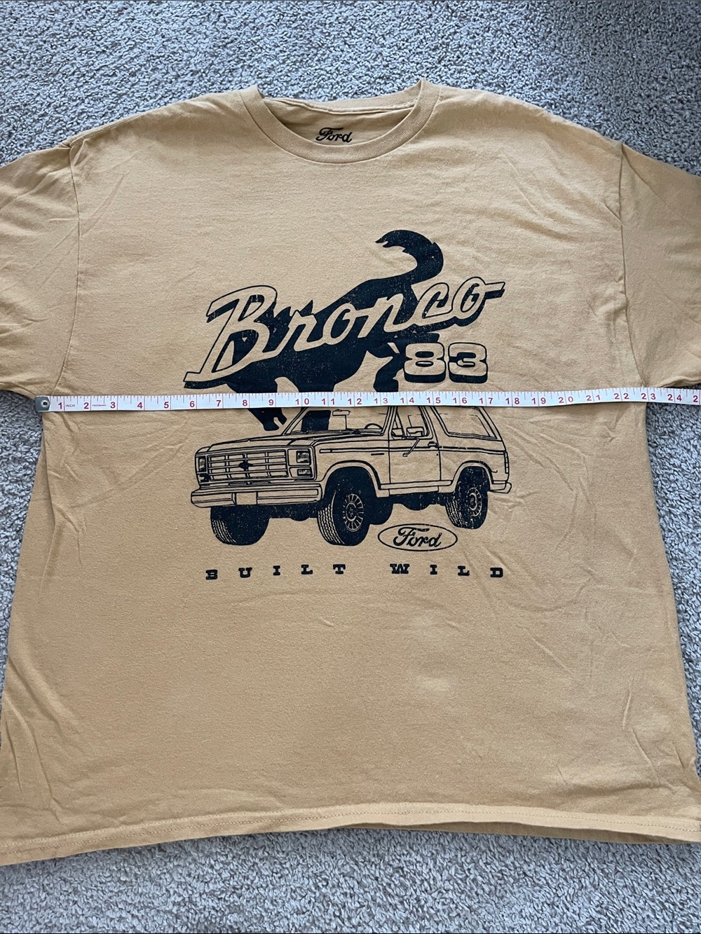 Vintage Style Ford Bronco Tee - Picture 4 of 5